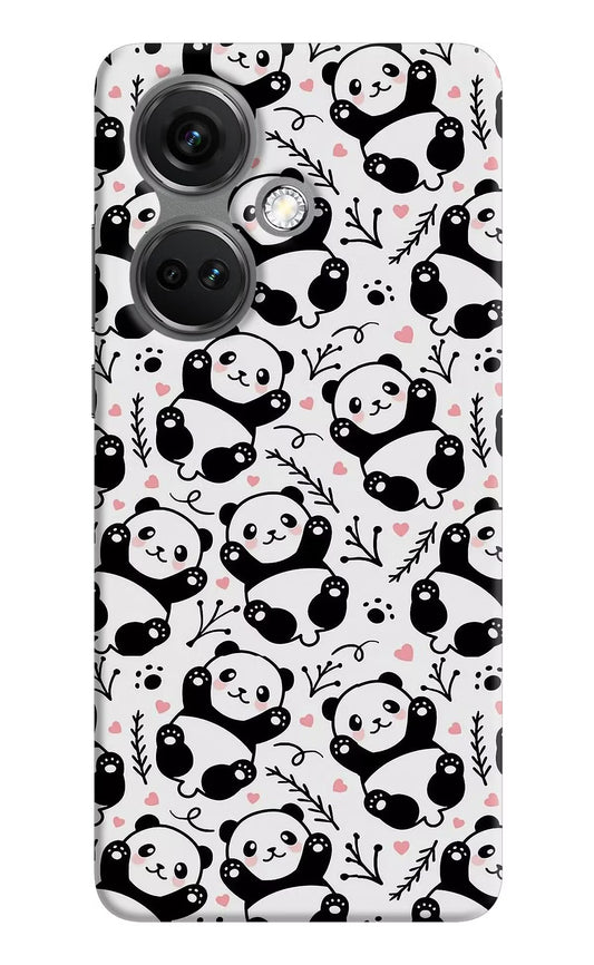 Cute Panda OnePlus Nord CE 3 5G Hard Case Back Cover by Casekaro