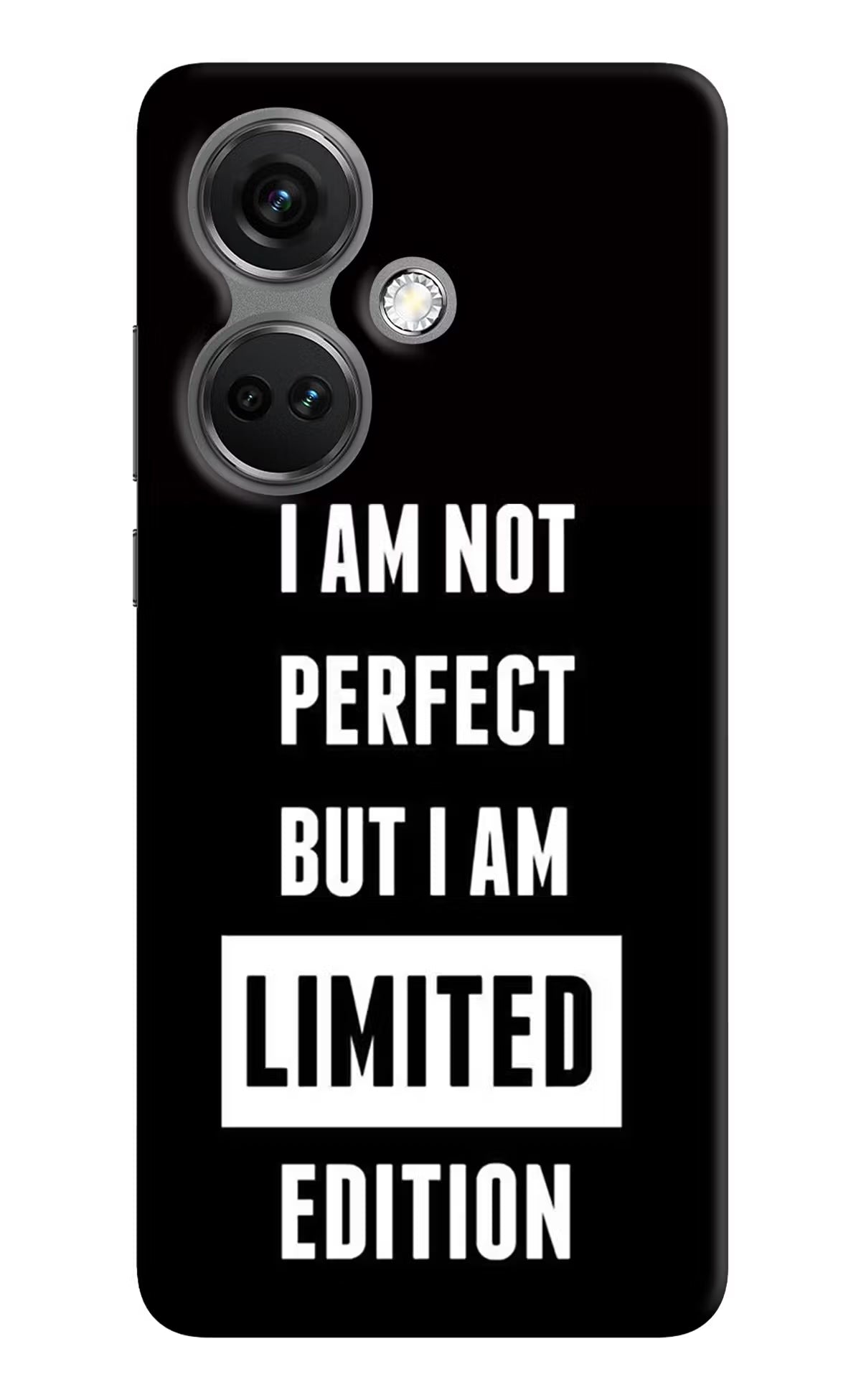 I Am Not Perfect But I Am Limited Edition OnePlus Nord CE 3 5G Hard Case Back Cover by Casekaro