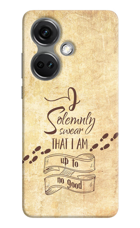 I Solemnly swear that i up to no good OnePlus Nord CE 3 5G Hard Case Back Cover by Casekaro