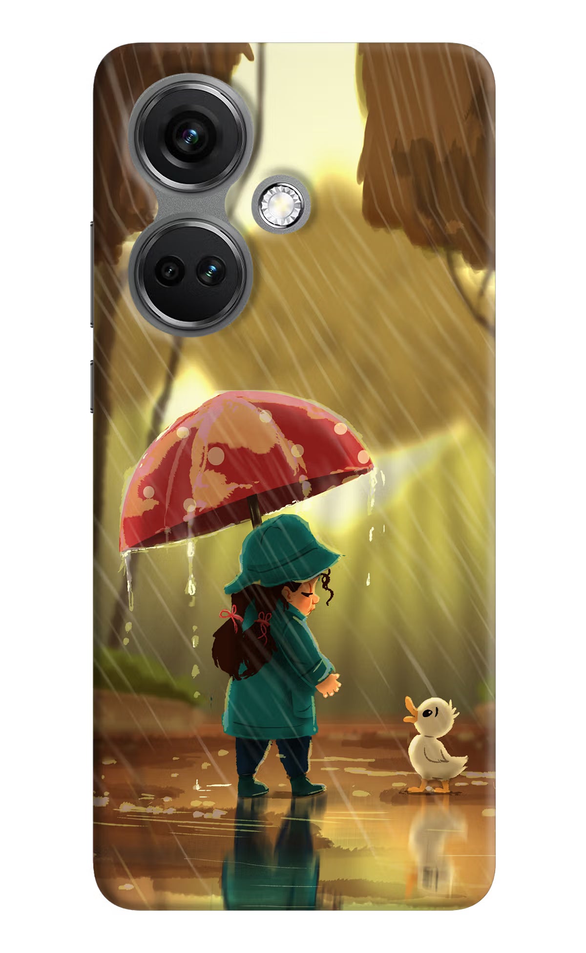 Rainy Day OnePlus Nord CE 3 5G Hard Case Back Cover by Casekaro