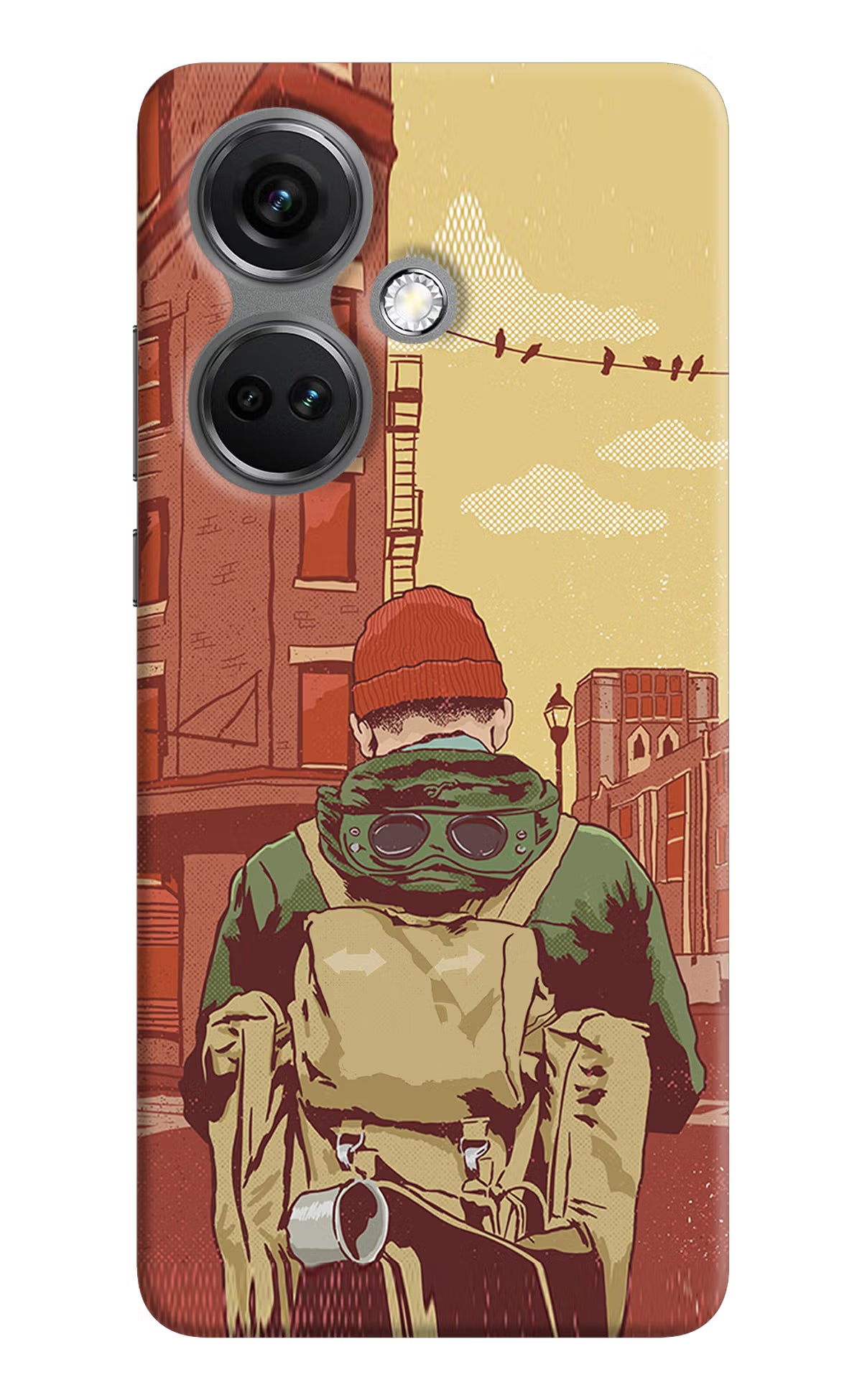 Adventurous OnePlus Nord CE 3 5G Hard Case Back Cover by Casekaro