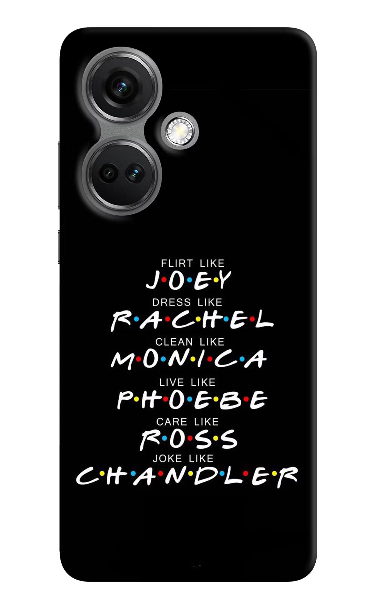 FRIENDS Character OnePlus Nord CE 3 5G Hard Case Back Cover by Casekaro