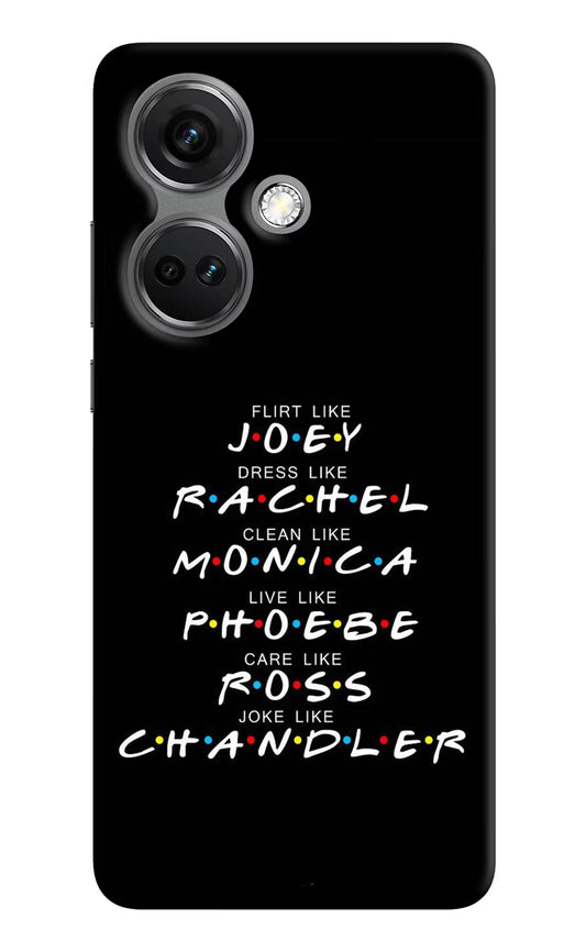 FRIENDS Character OnePlus Nord CE 3 5G Hard Case Back Cover by Casekaro