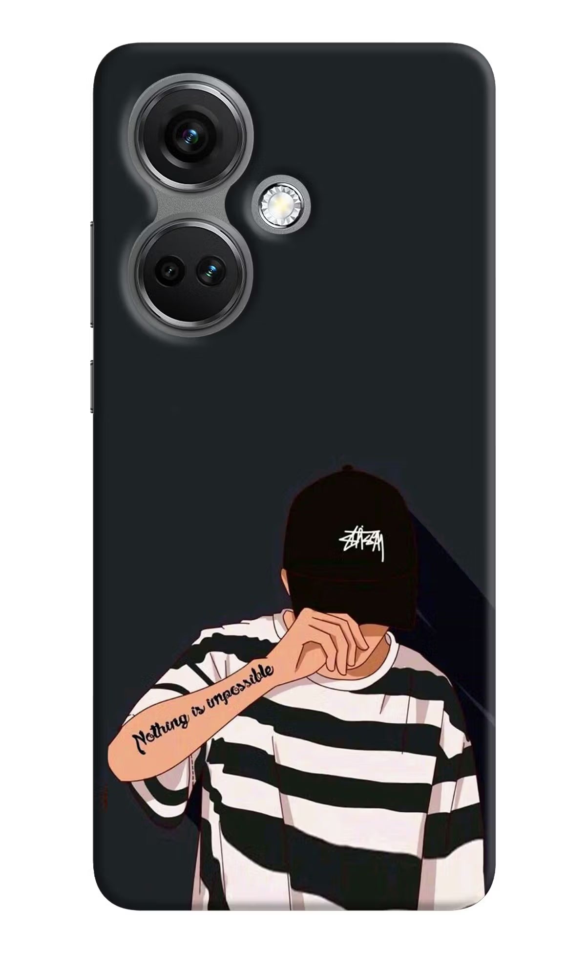 Aesthetic Boy OnePlus Nord CE 3 5G Hard Case Back Cover by Casekaro