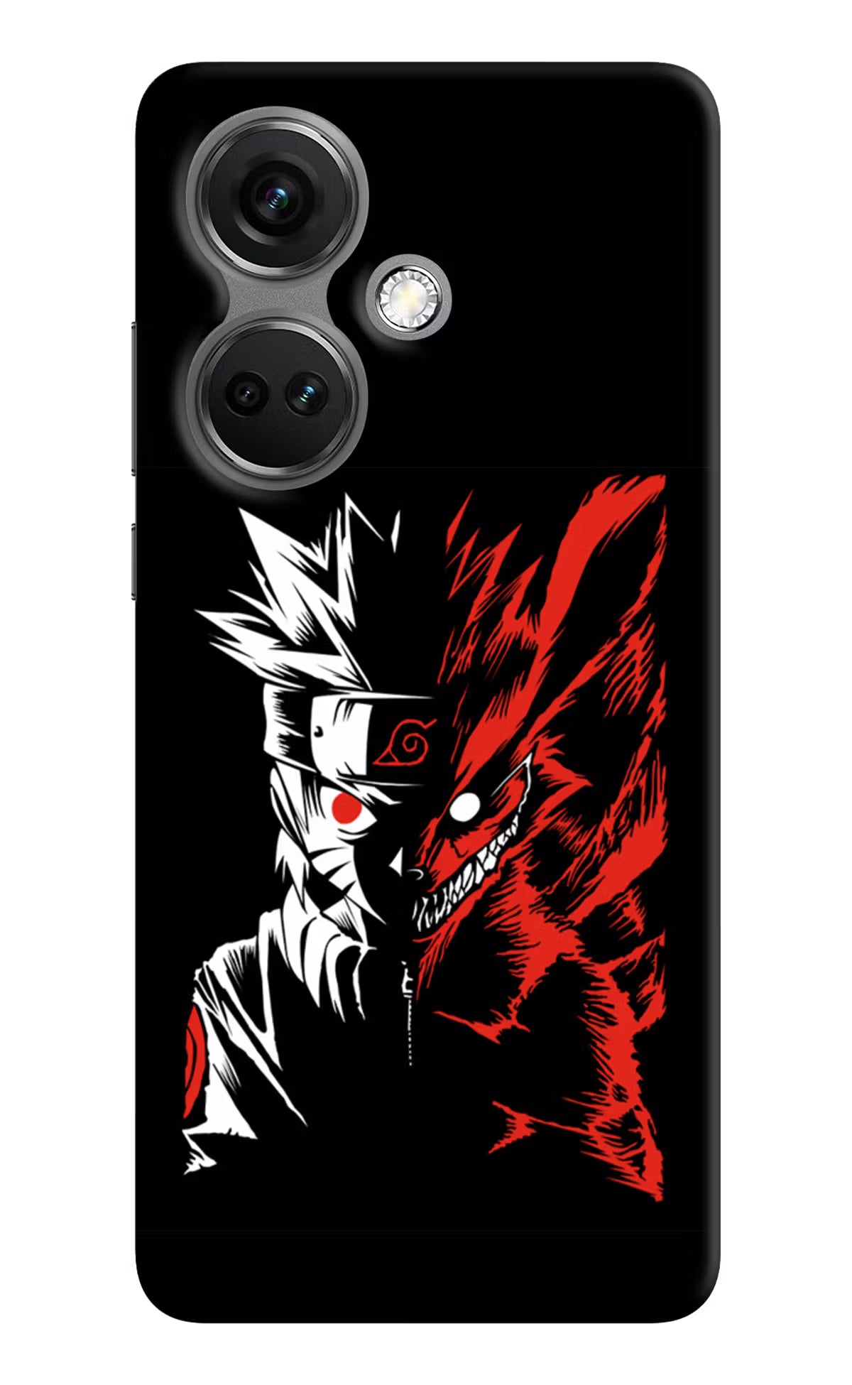 Naruto Two Face OnePlus Nord CE 3 5G Hard Case Back Cover by Casekaro