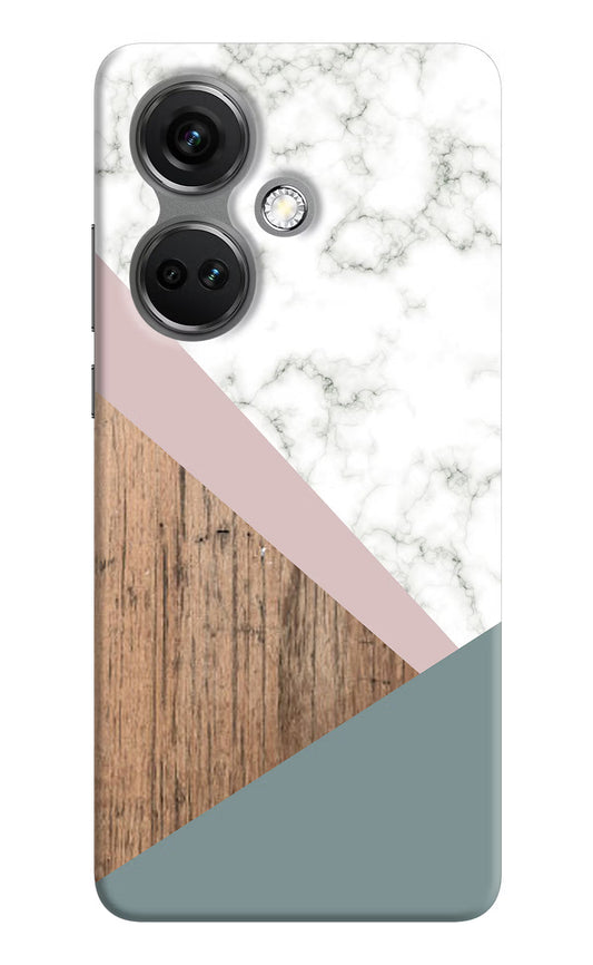 Marble wood Abstract OnePlus Nord CE 3 5G Hard Case Back Cover by Casekaro