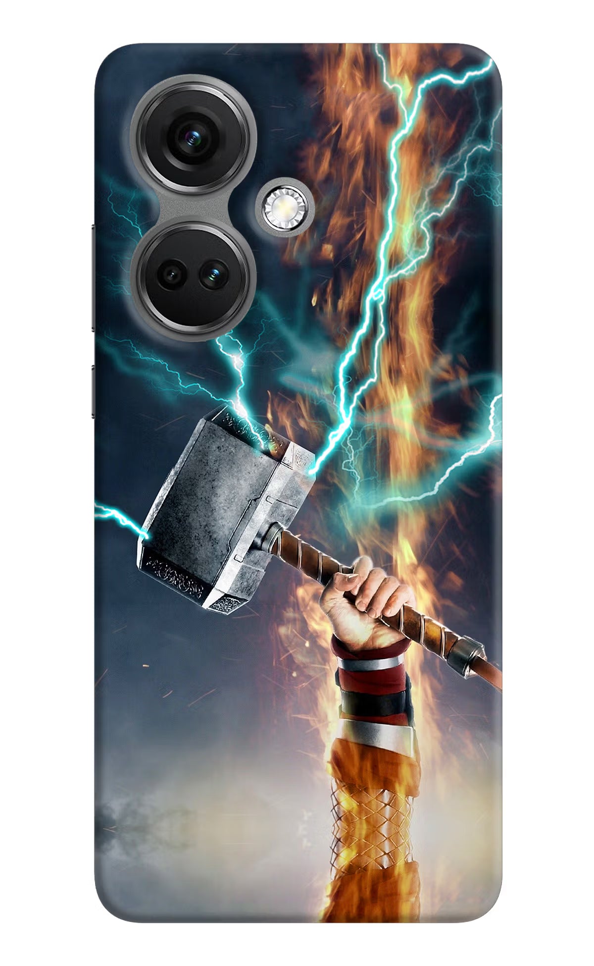 Thor Hammer Mjolnir OnePlus Nord CE 3 5G Hard Case Back Cover by Casekaro