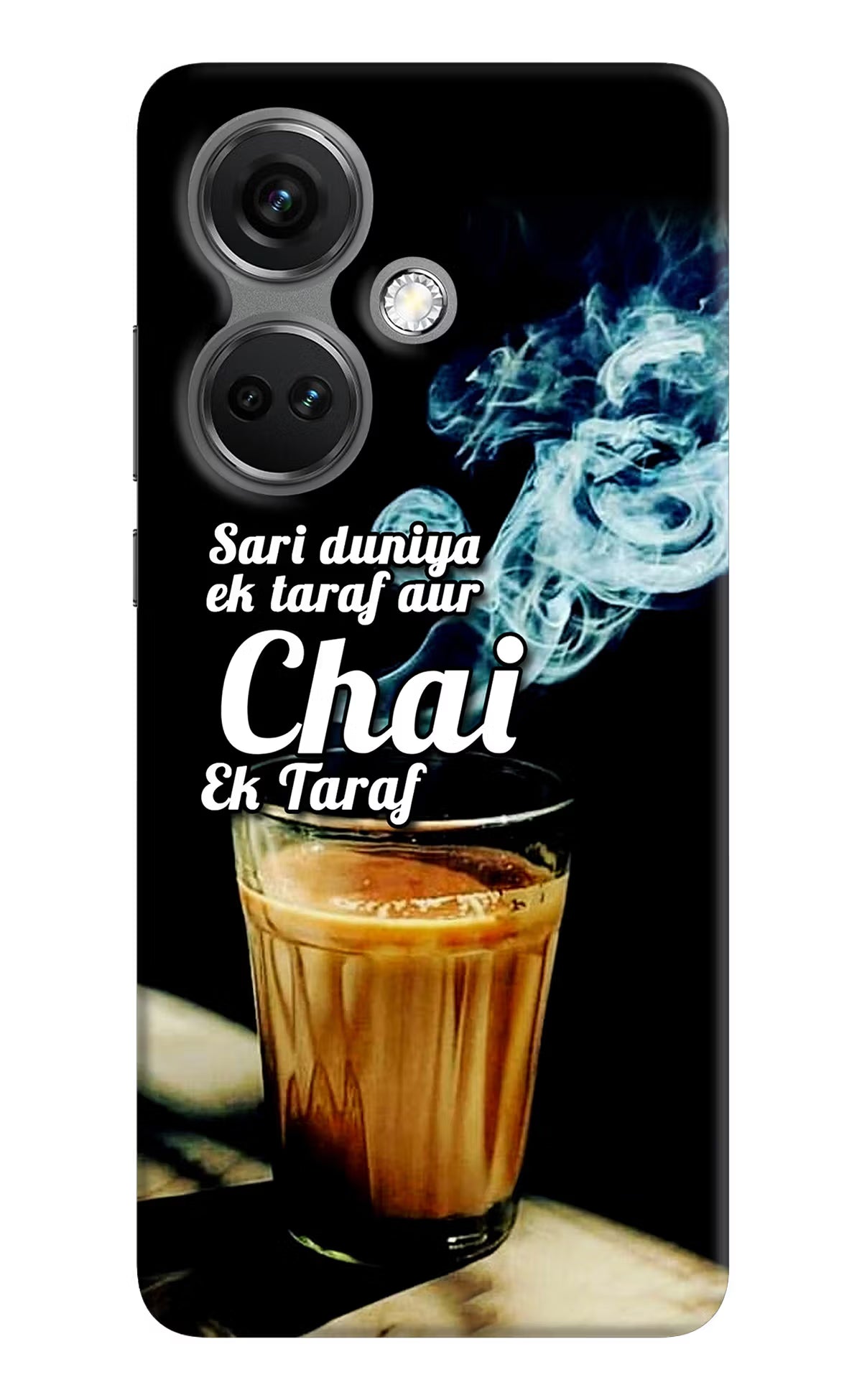Chai Ek Taraf Quote OnePlus Nord CE 3 5G Hard Case Back Cover by Casekaro