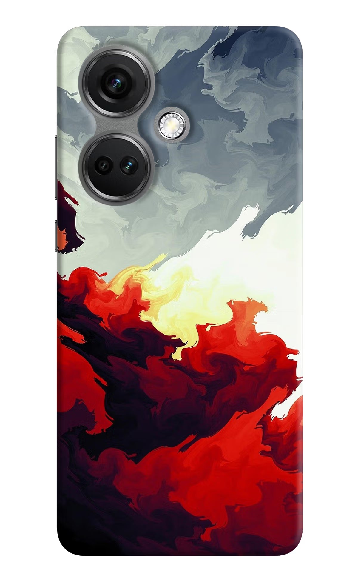 Fire Cloud OnePlus Nord CE 3 5G Hard Case Back Cover by Casekaro