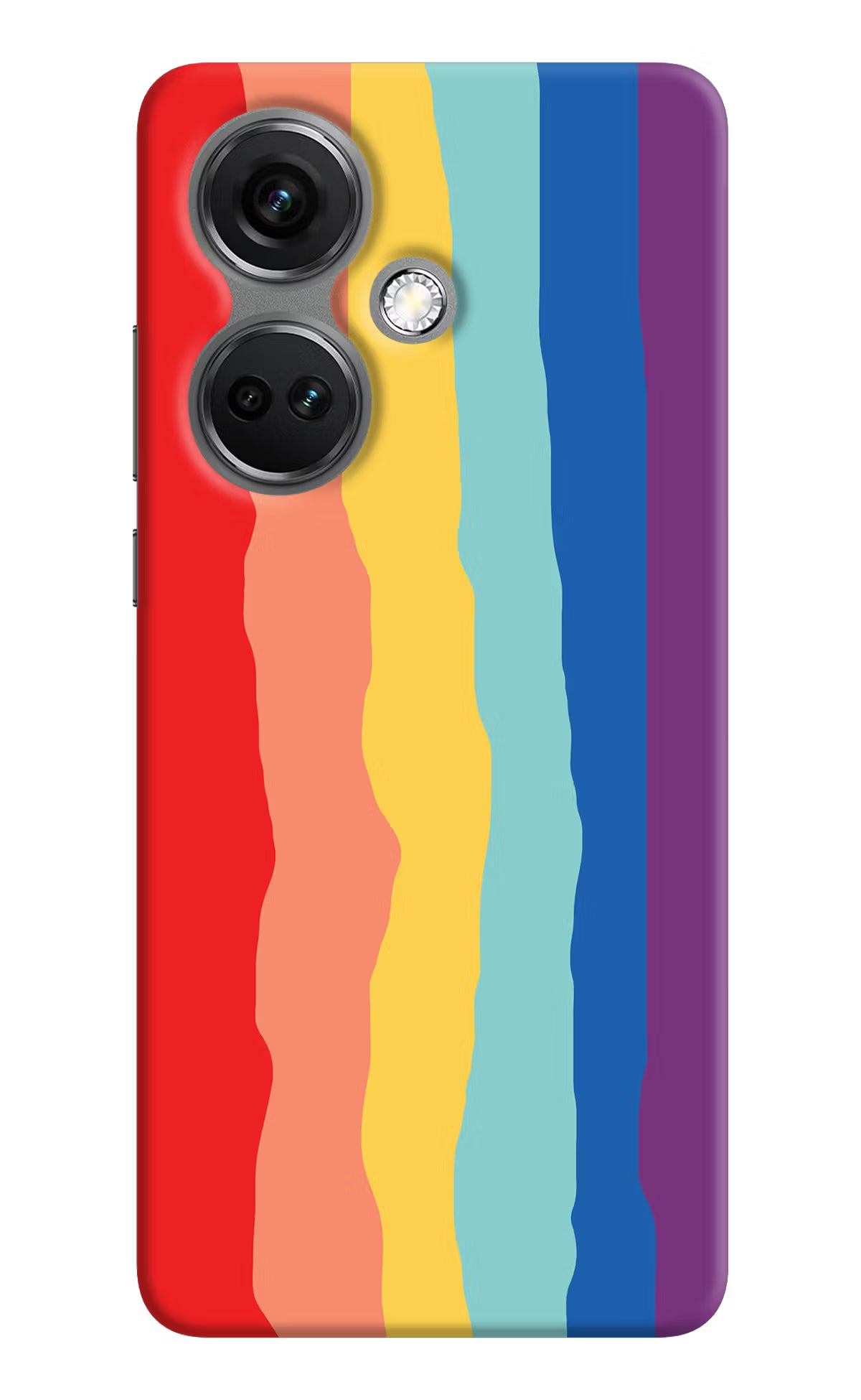 Rainbow OnePlus Nord CE 3 5G Hard Case Back Cover by Casekaro