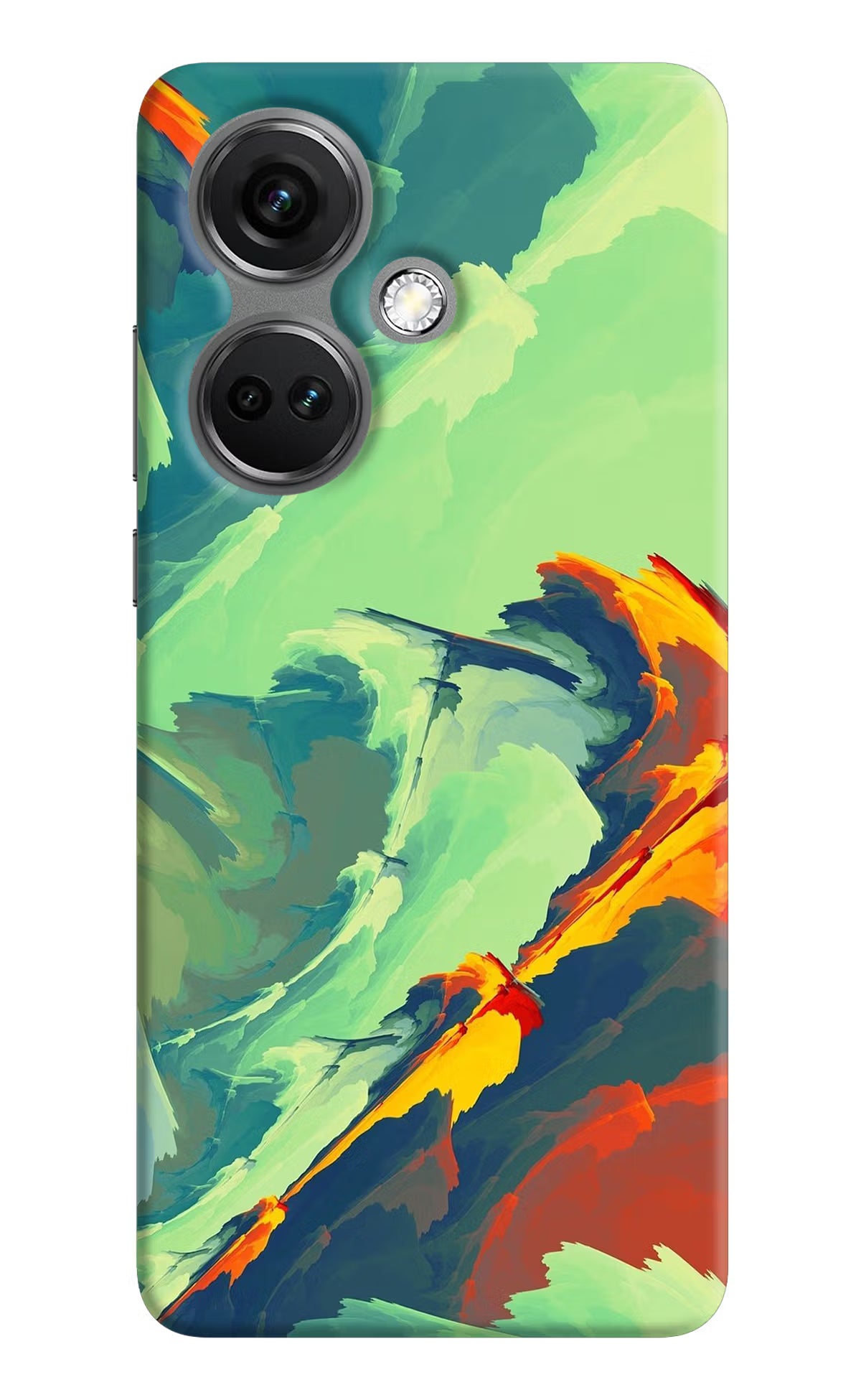 Paint Art OnePlus Nord CE 3 5G Hard Case Back Cover by Casekaro