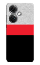 Tri Color Pattern OnePlus Nord CE 3 5G Hard Case Back Cover by Casekaro
