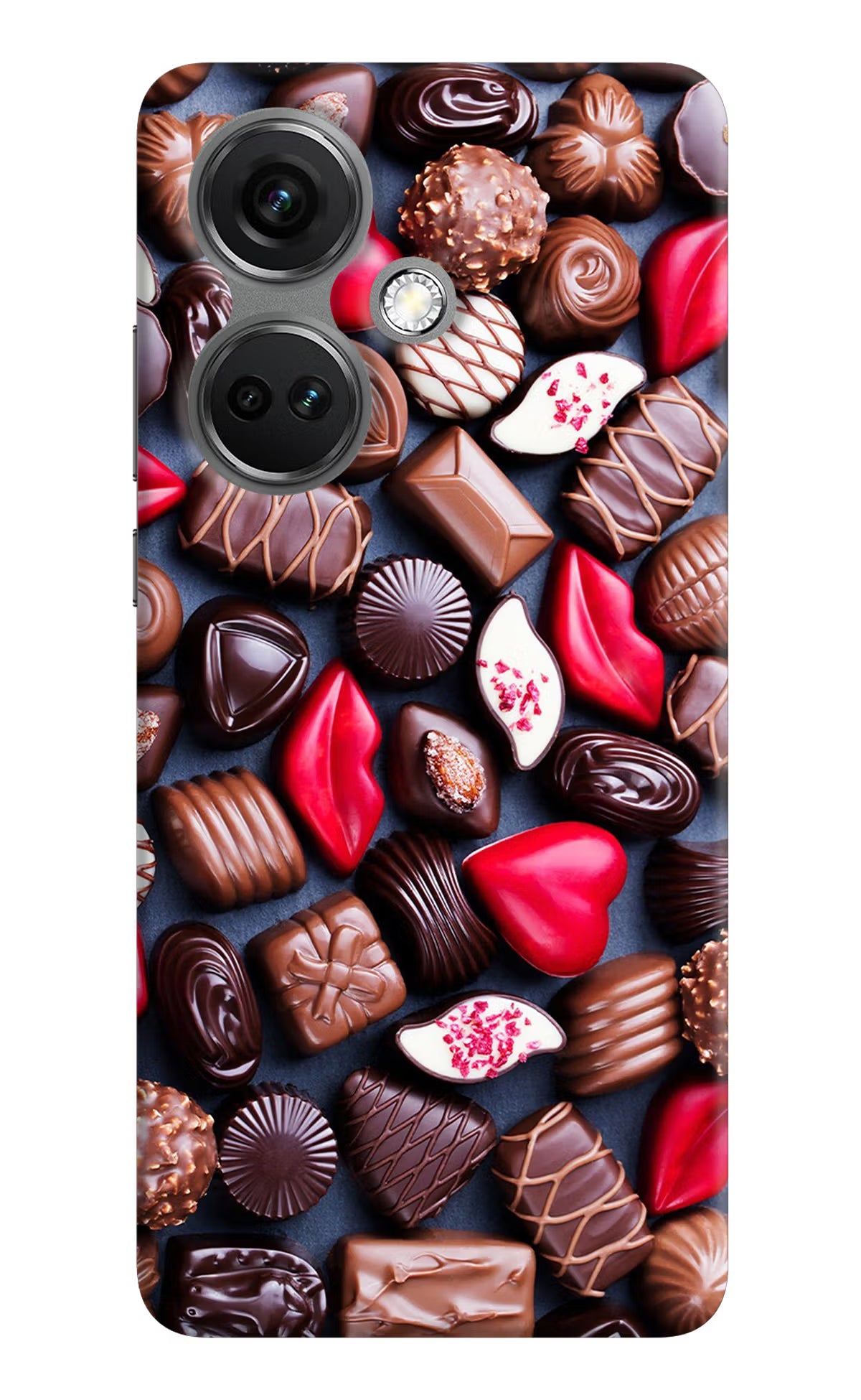 Chocolates OnePlus Nord CE 3 5G Hard Case Back Cover by Casekaro