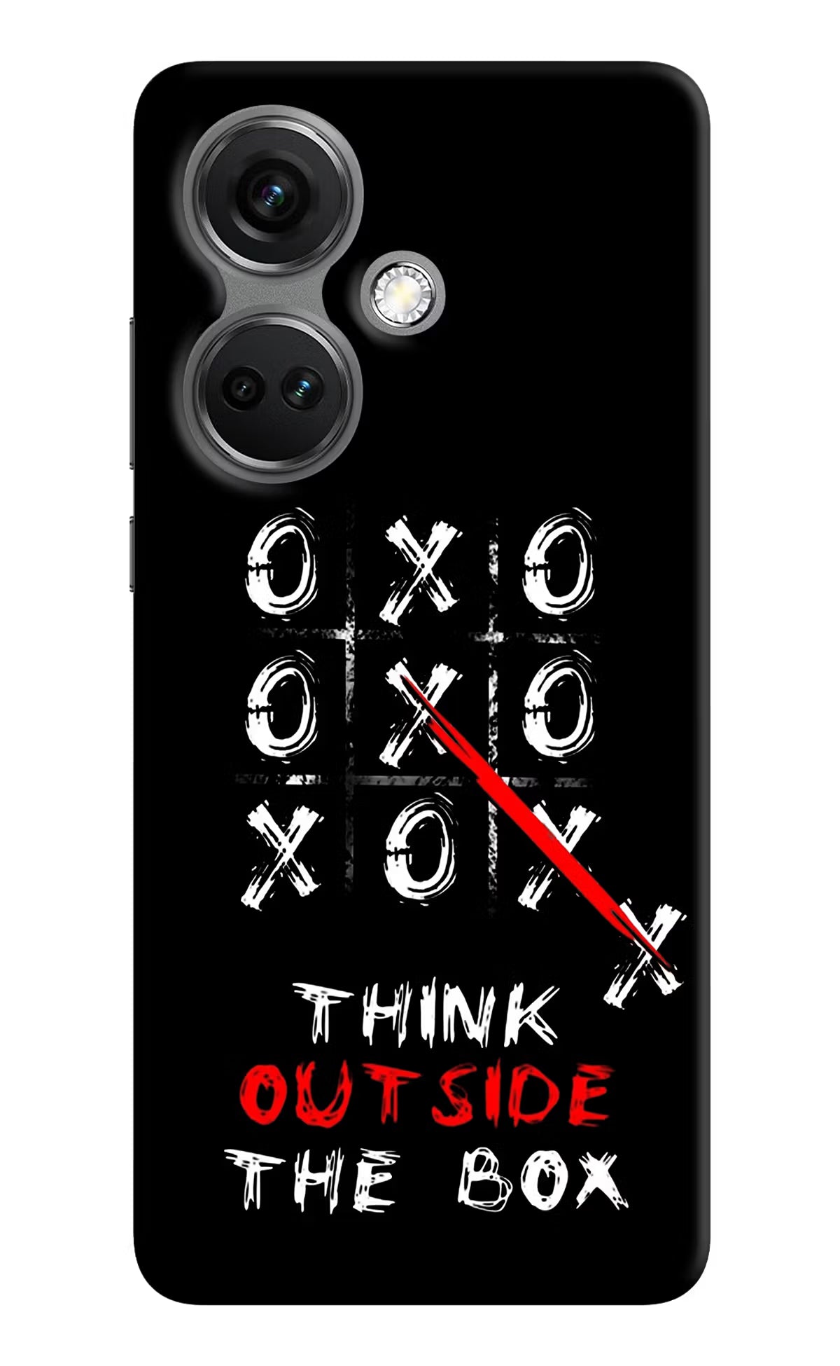 Think out of the BOX OnePlus Nord CE 3 5G Hard Case Back Cover by Casekaro