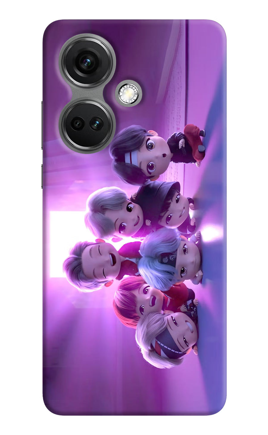BTS Chibi OnePlus Nord CE 3 5G Back Cover, Hard case