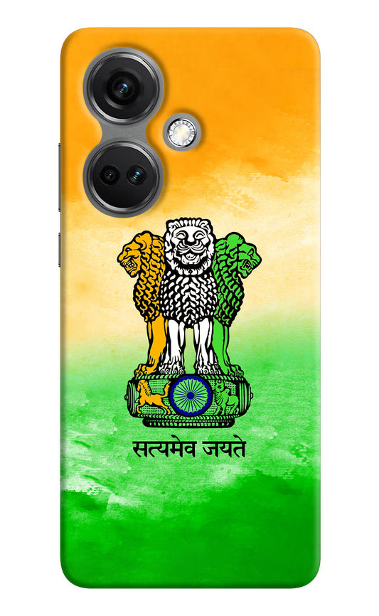 Satyamev Jayate Flag OnePlus Nord CE 3 5G Hard Case Back Cover by Casekaro