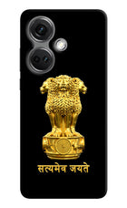 Satyamev Jayate Golden OnePlus Nord CE 3 5G Hard Case Back Cover by Casekaro