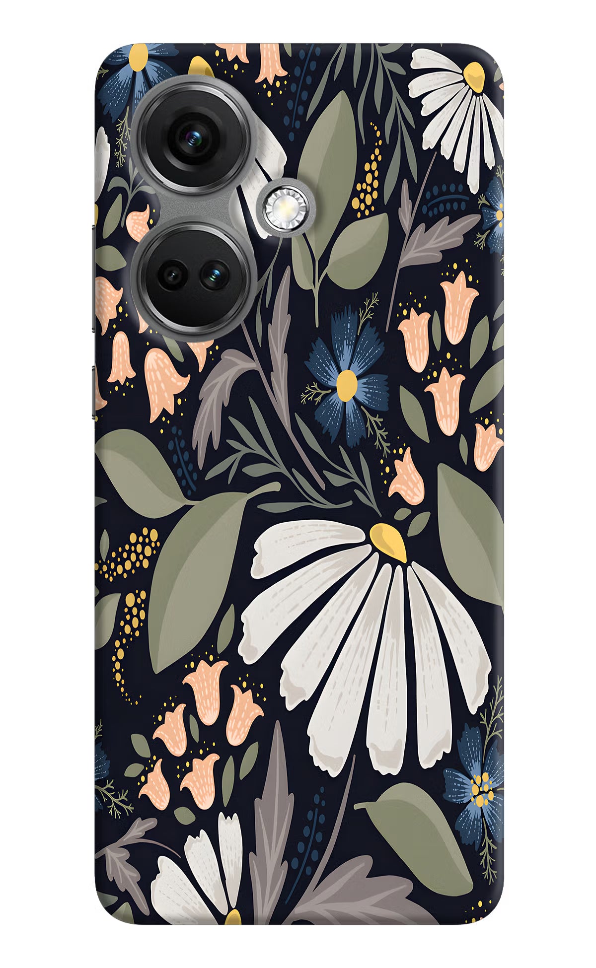 Flowers Art OnePlus Nord CE 3 5G Hard Case Back Cover by Casekaro