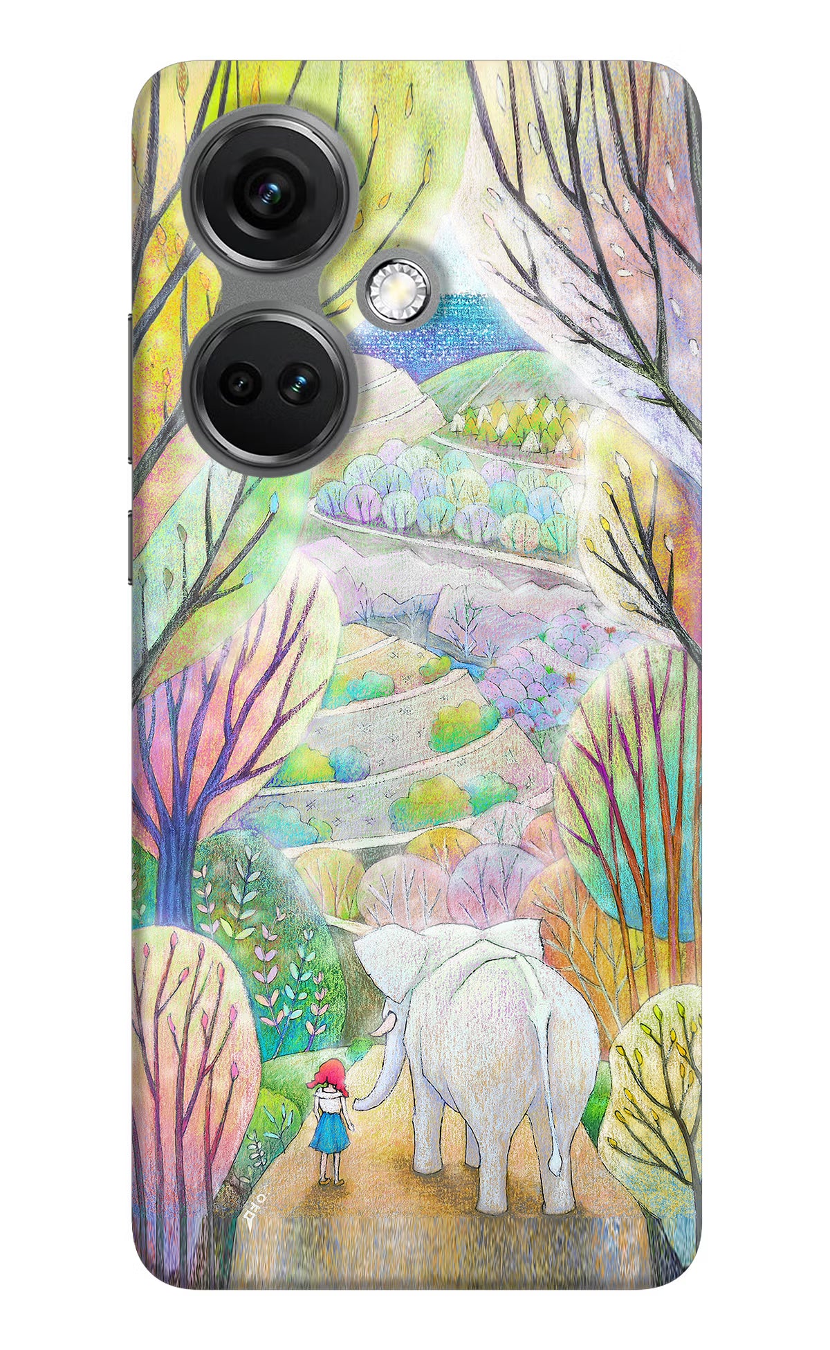 Nature Painting OnePlus Nord CE 3 5G Hard Case Back Cover by Casekaro