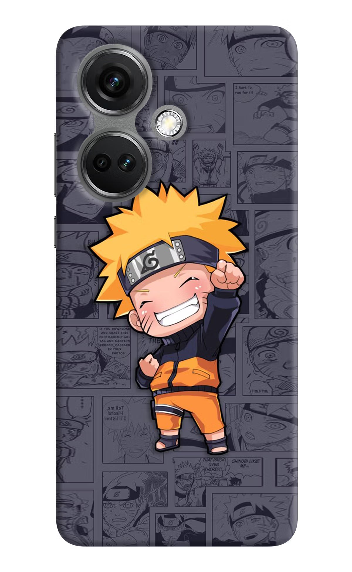 Chota Naruto OnePlus Nord CE 3 5G Hard Case Back Cover by Casekaro