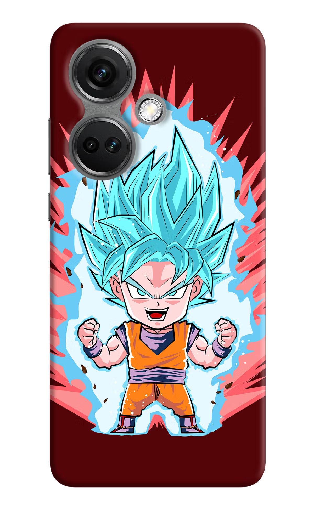 Goku Little OnePlus Nord CE 3 5G Hard Case Back Cover by Casekaro