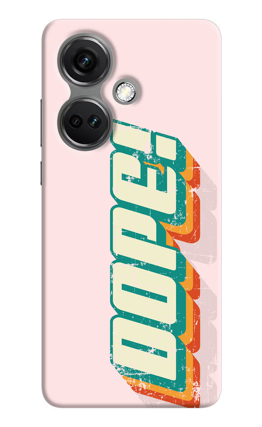 Dope OnePlus Nord CE 3 5G Hard Case Back Cover by Casekaro