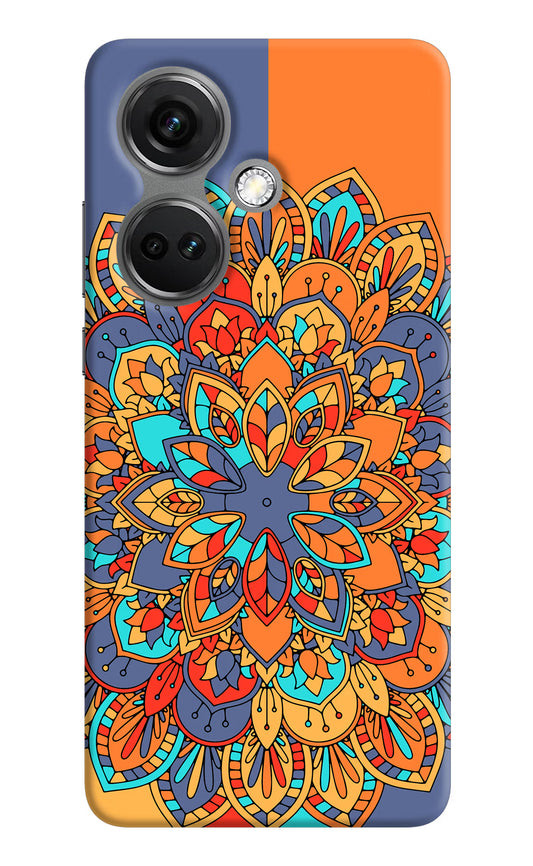 Color Mandala OnePlus Nord CE 3 5G Hard Case Back Cover by Casekaro