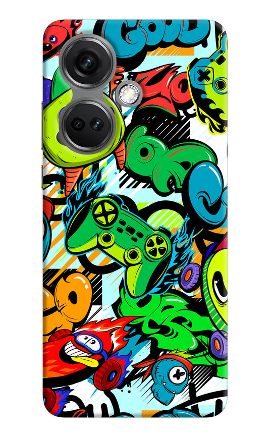 Game Doodle OnePlus Nord CE 3 5G Hard Case Back Cover by Casekaro
