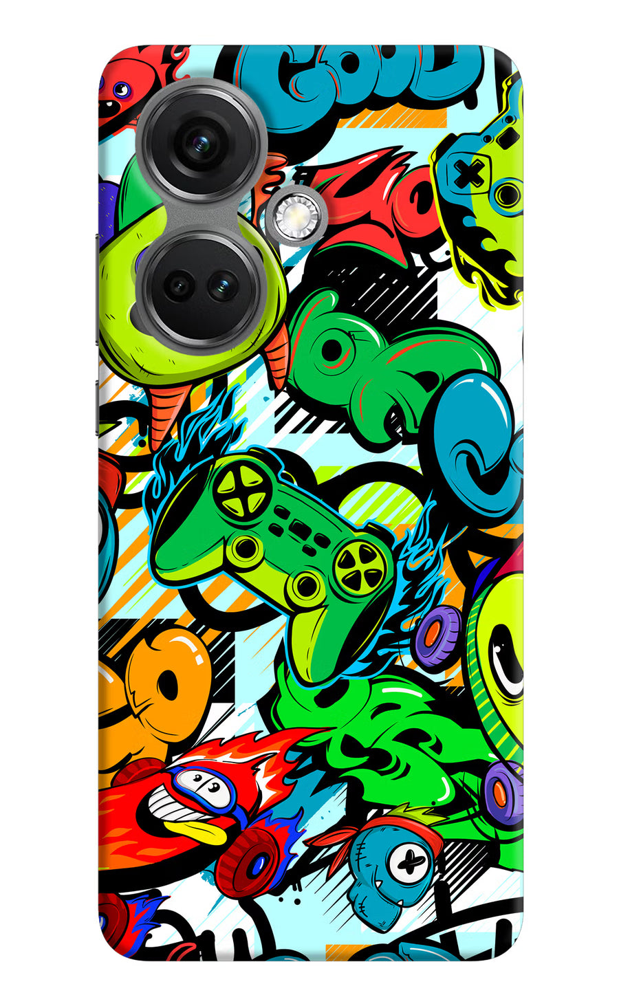 Game Doodle OnePlus Nord CE 3 5G Back Cover, Hard case