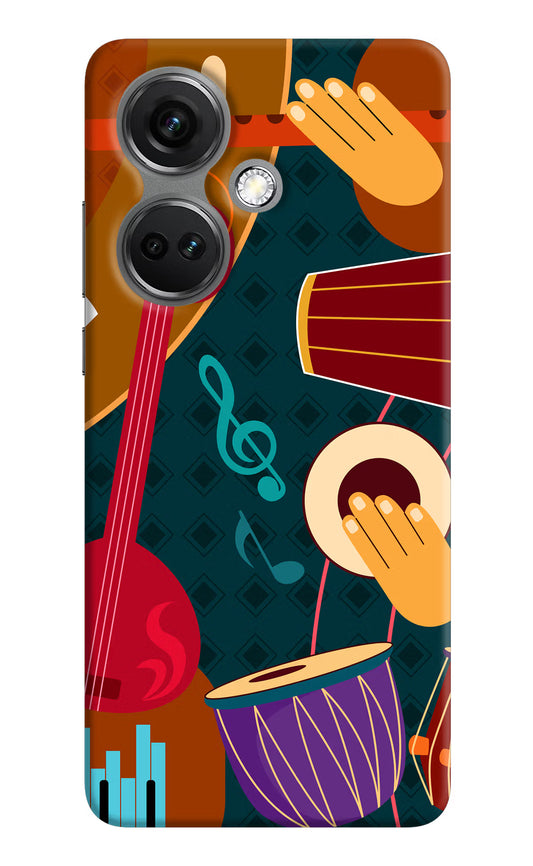 Music Instrument OnePlus Nord CE 3 5G Hard Case Back Cover by Casekaro