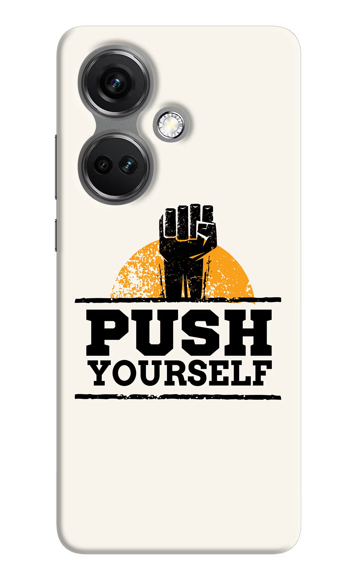 Push Yourself OnePlus Nord CE 3 5G Hard Case Back Cover by Casekaro