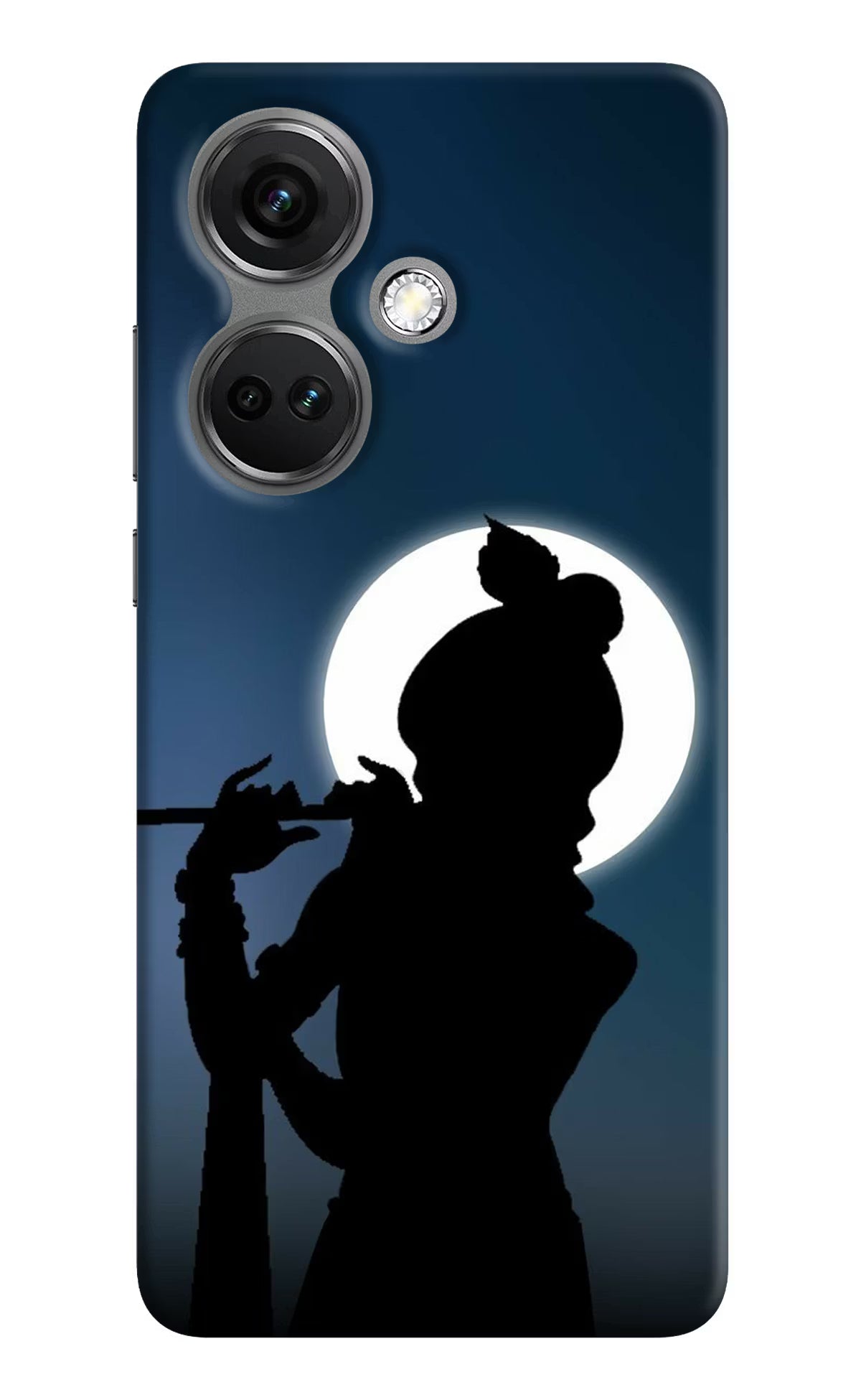 Shri Krishna Silhouette OnePlus Nord CE 3 5G Hard Case Back Cover by Casekaro