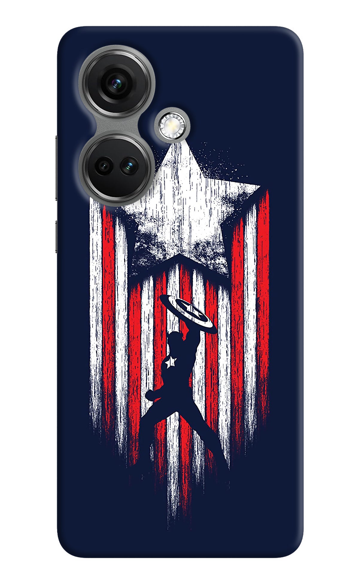 Captain America Marvel Art OnePlus Nord CE 3 5G Back Cover