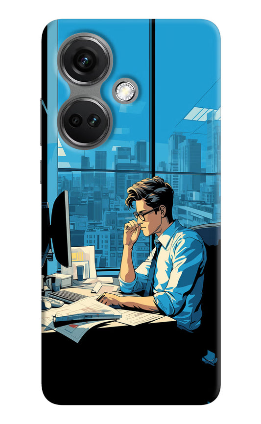 Focused Hustler (AI Generated) OnePlus Nord CE 3 5G Hard Case Back Cover by Casekaro