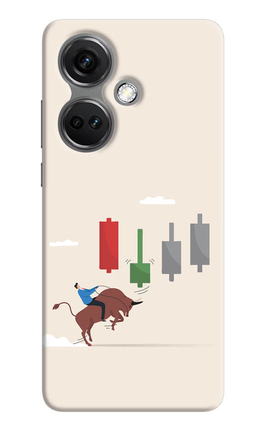 Bull Trading Momentum OnePlus Nord CE 3 5G Hard Case Back Cover by Casekaro