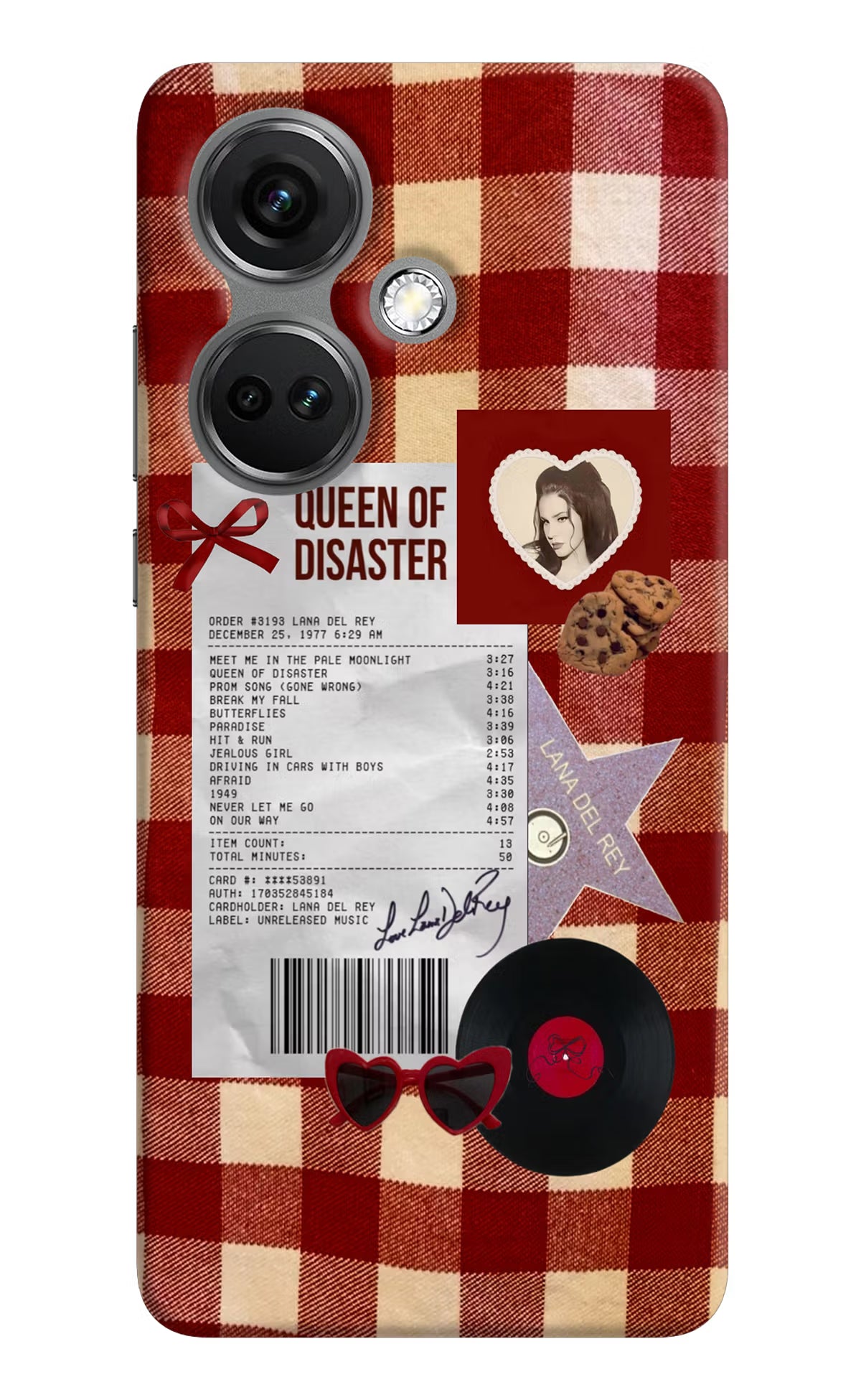 Queen of Disaster OnePlus Nord CE 3 5G Hard Case Back Cover by Casekaro