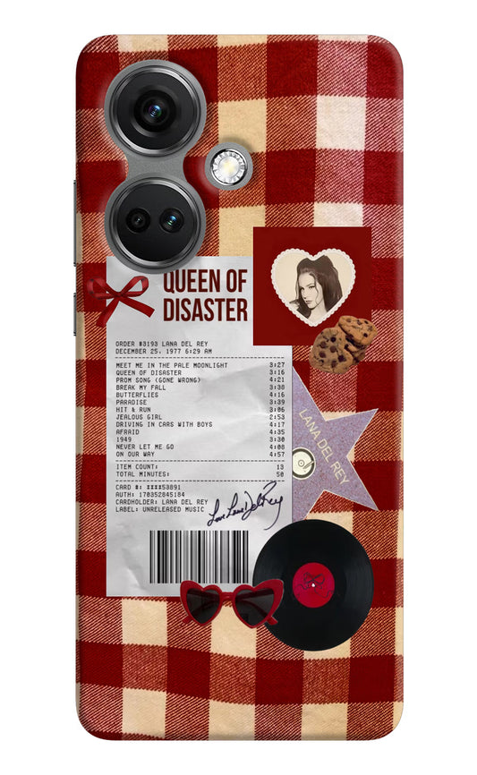 Queen of Disaster OnePlus Nord CE 3 5G Hard Case Back Cover by Casekaro