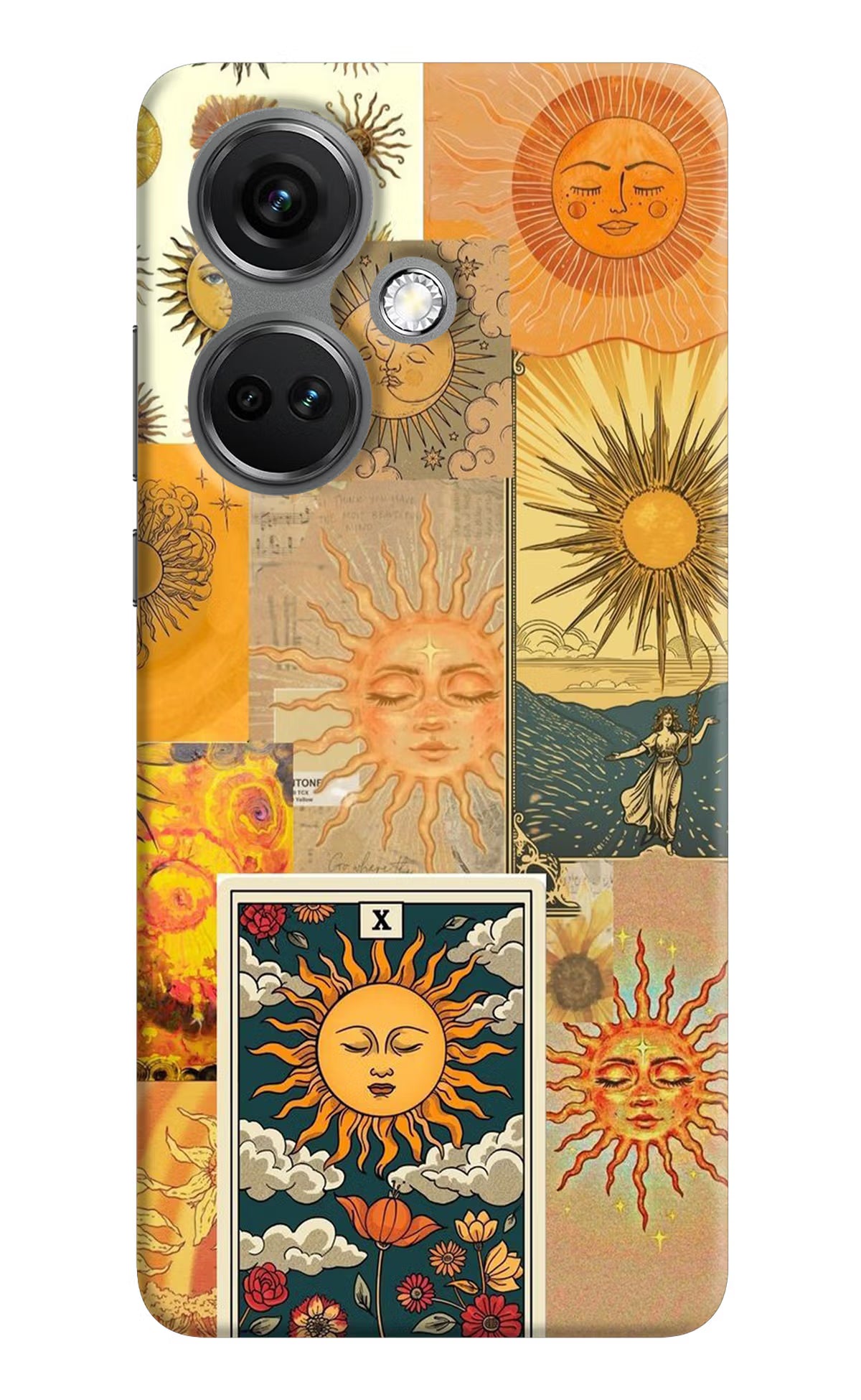Sun OnePlus Nord CE 3 5G Hard Case Back Cover by Casekaro