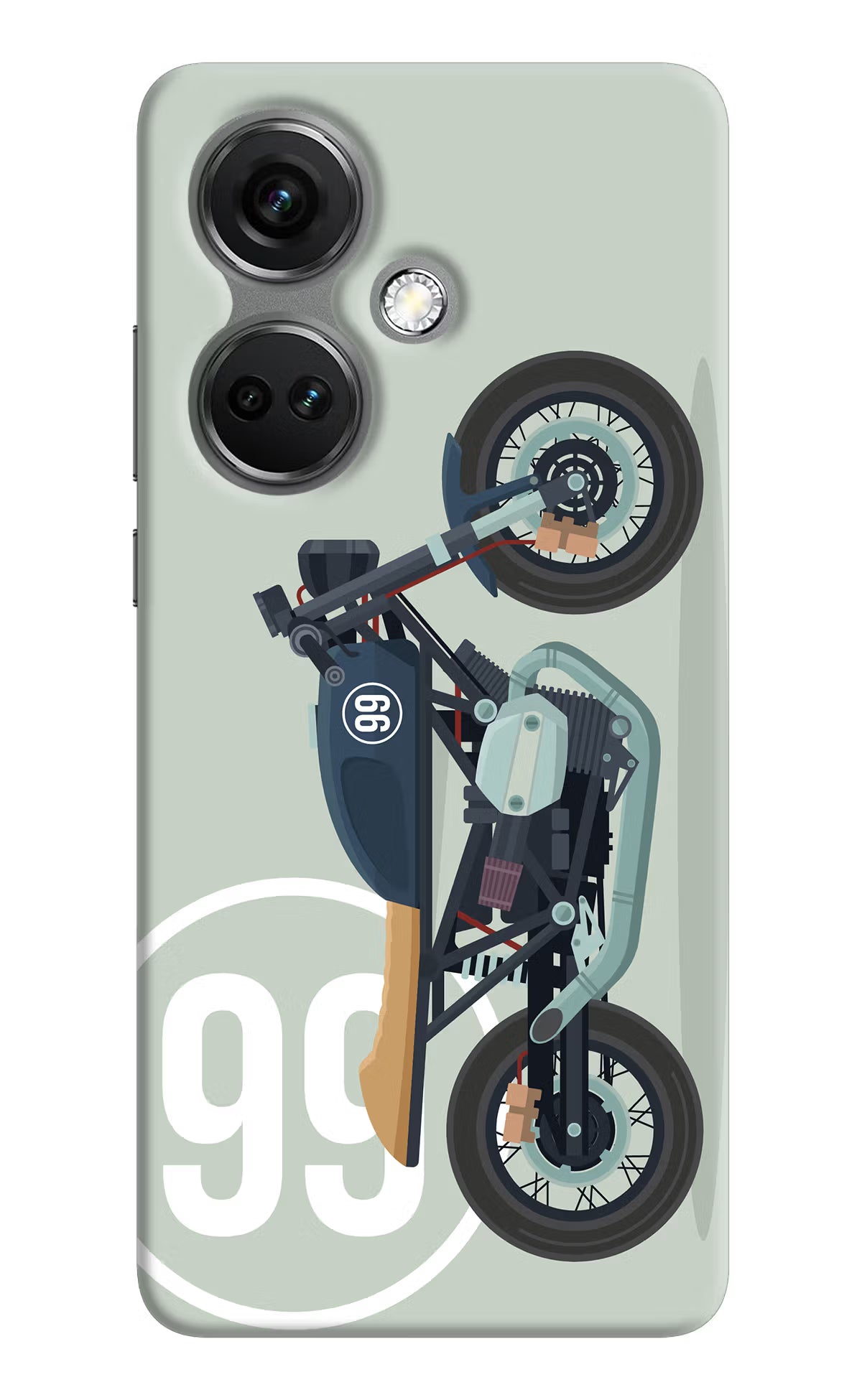 Classic Cafe Racer 99 OnePlus Nord CE 3 5G Hard Case Back Cover by Casekaro