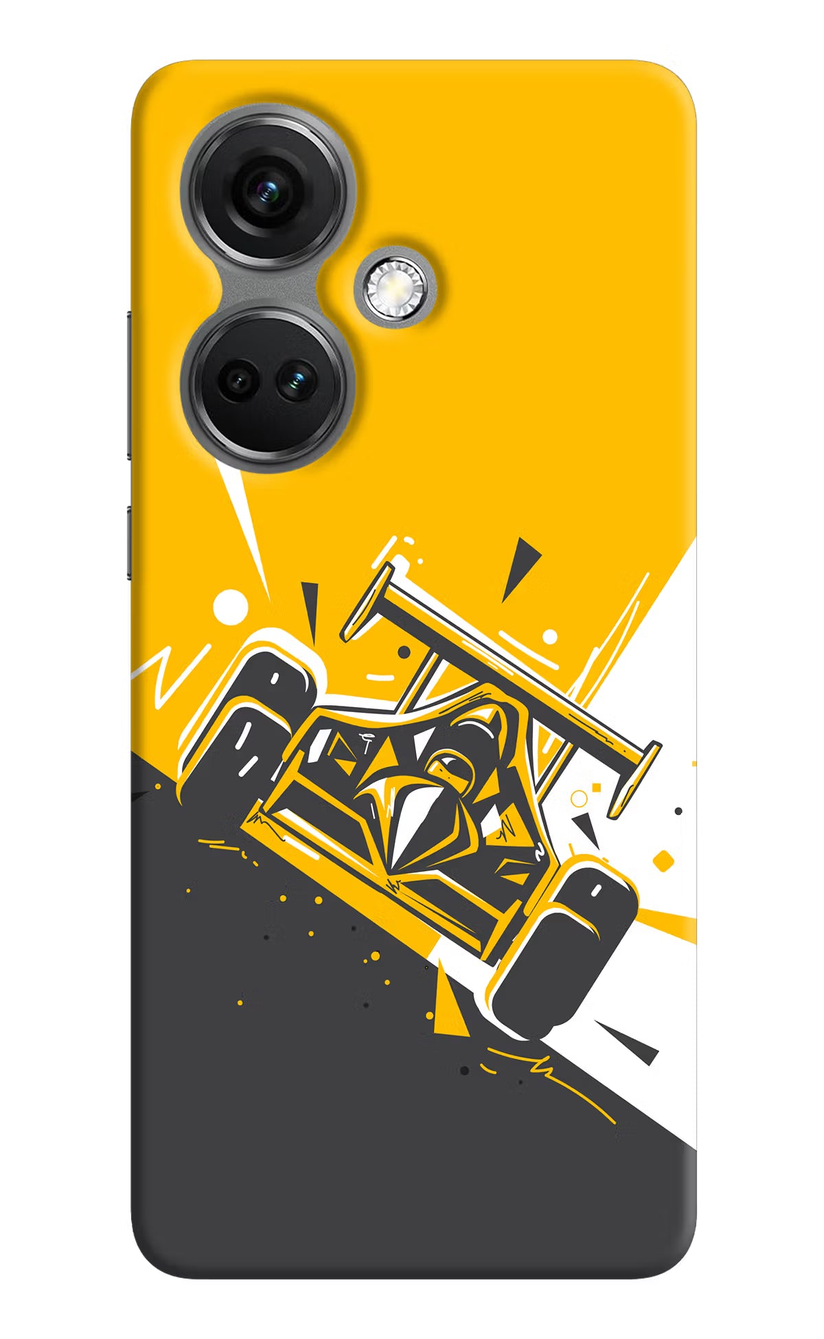 Track King OnePlus Nord CE 3 5G Hard Case Back Cover by Casekaro