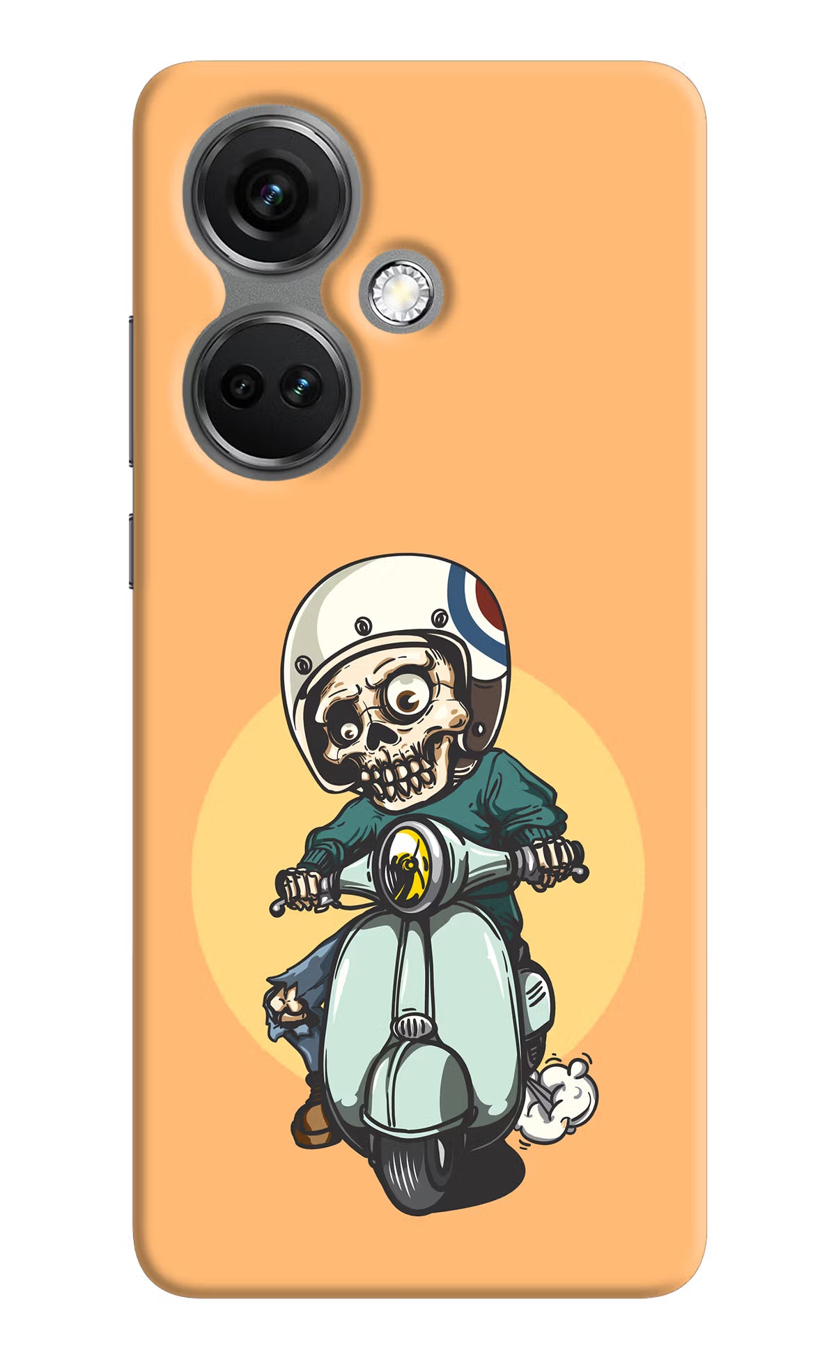 Undead Biker OnePlus Nord CE 3 5G Hard Case Back Cover by Casekaro