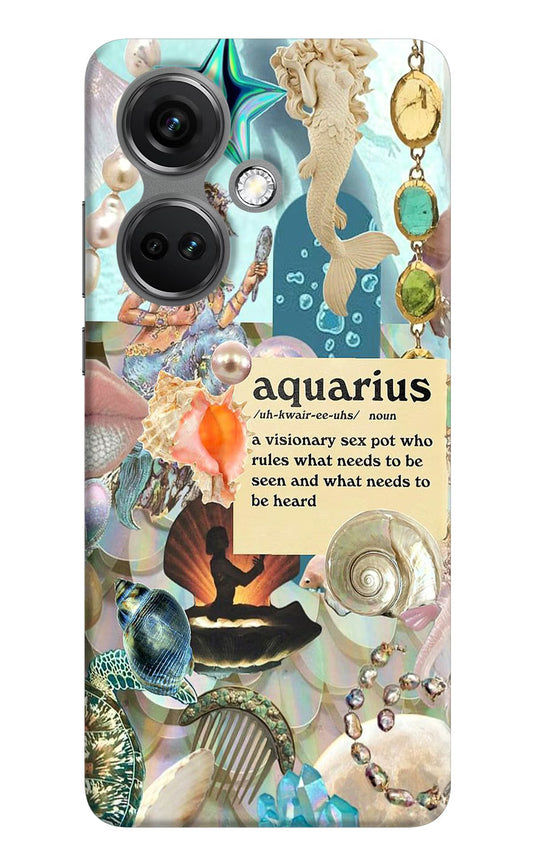 Aquarius Zodiac OnePlus Nord CE 3 5G Hard Case Back Cover by Casekaro