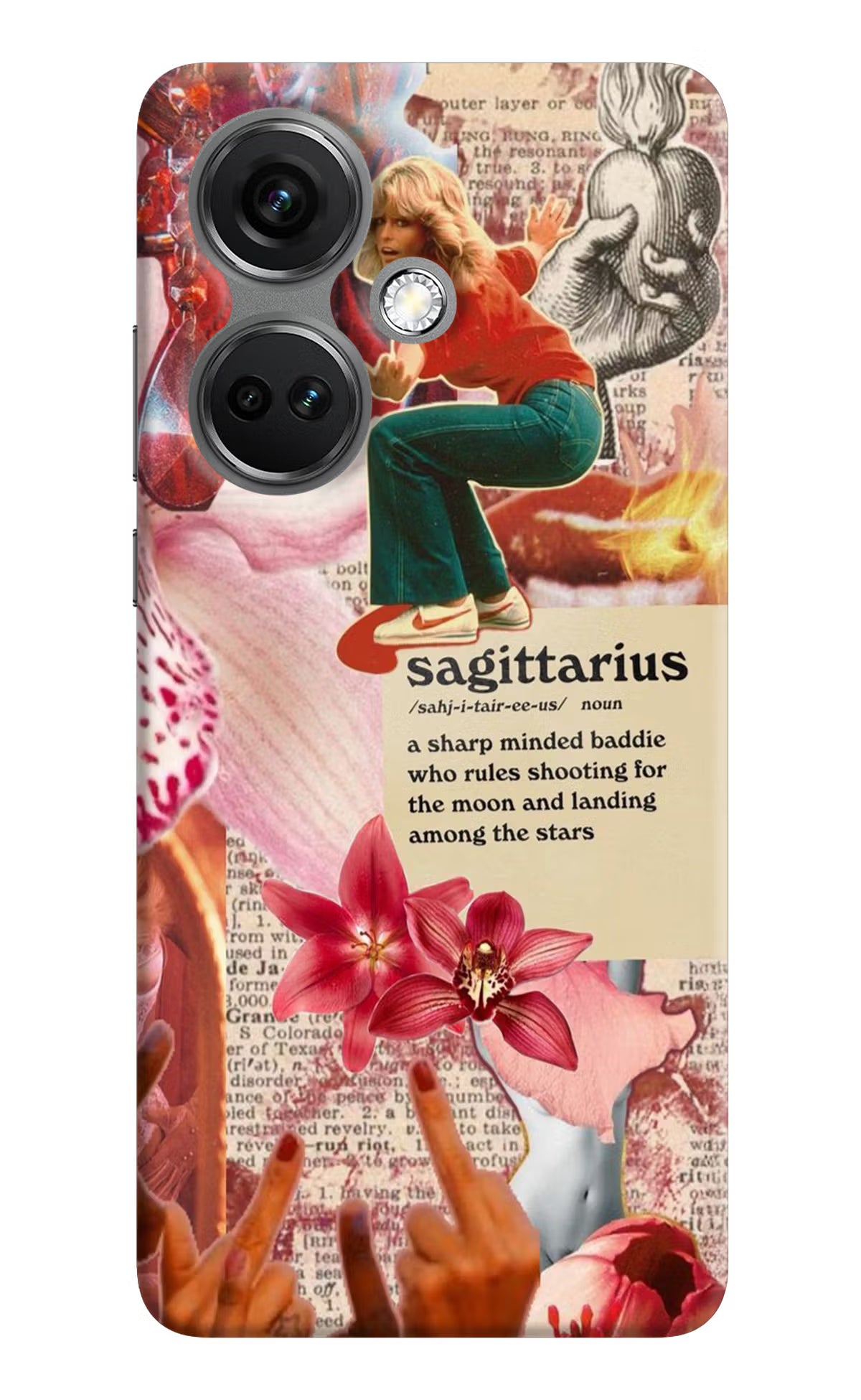 Sagittarius Zodiac OnePlus Nord CE 3 5G Hard Case Back Cover by Casekaro