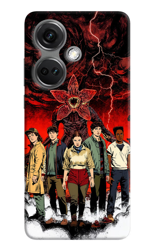 Ordinary Things Characters OnePlus Nord CE 3 5G Hard Case Back Cover by Casekaro