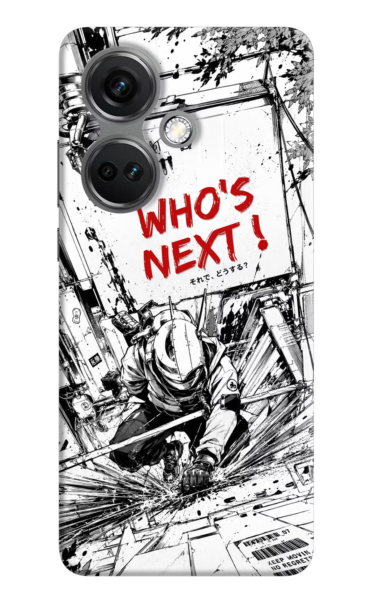Who's Next OnePlus Nord CE 3 5G Hard Case Back Cover by Casekaro