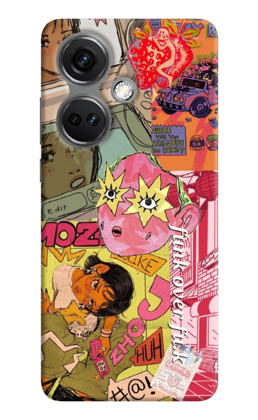 Funkover OnePlus Nord CE 3 5G Hard Case Back Cover by Casekaro