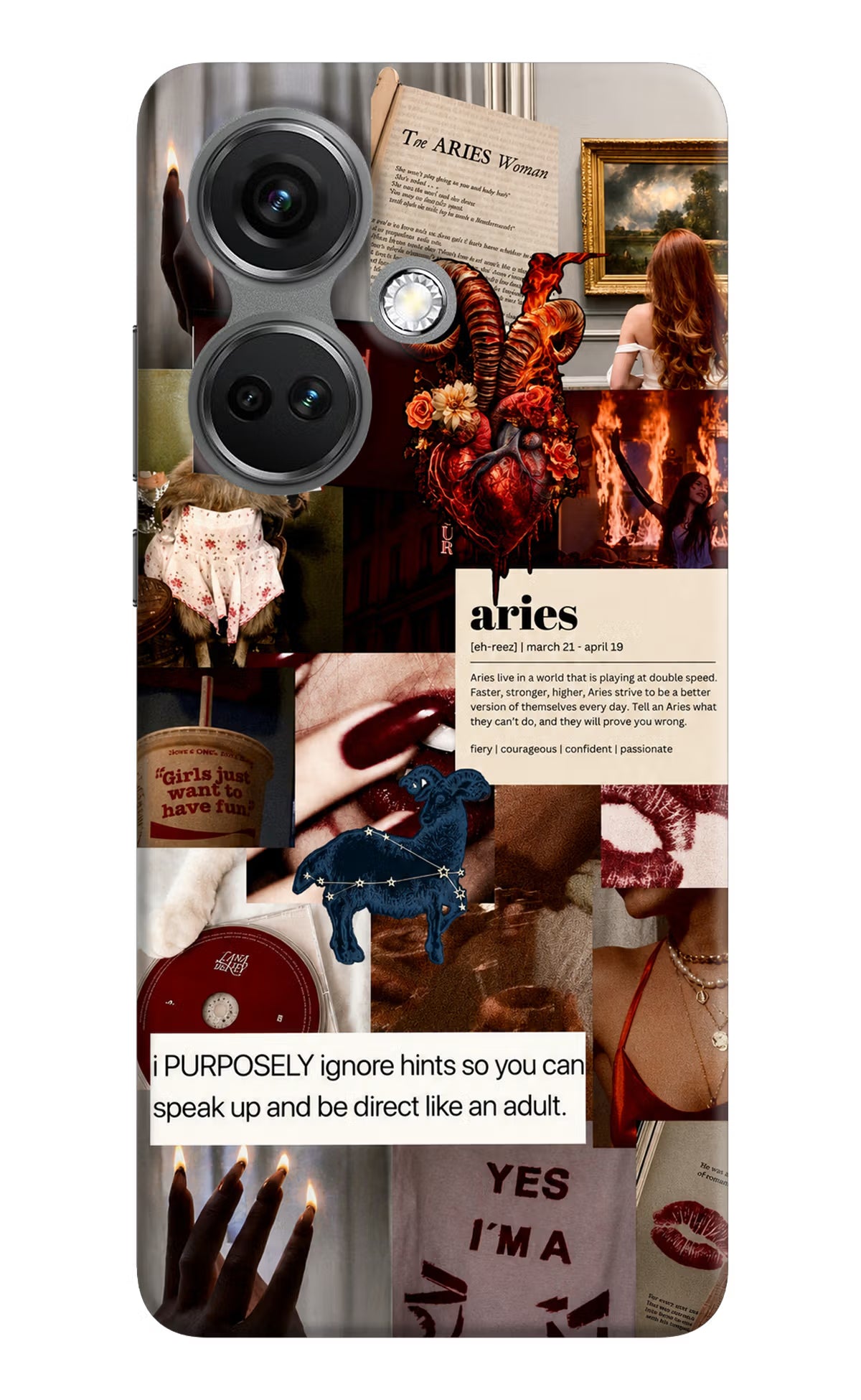 Zodiac Aries OnePlus Nord CE 3 5G Back Cover