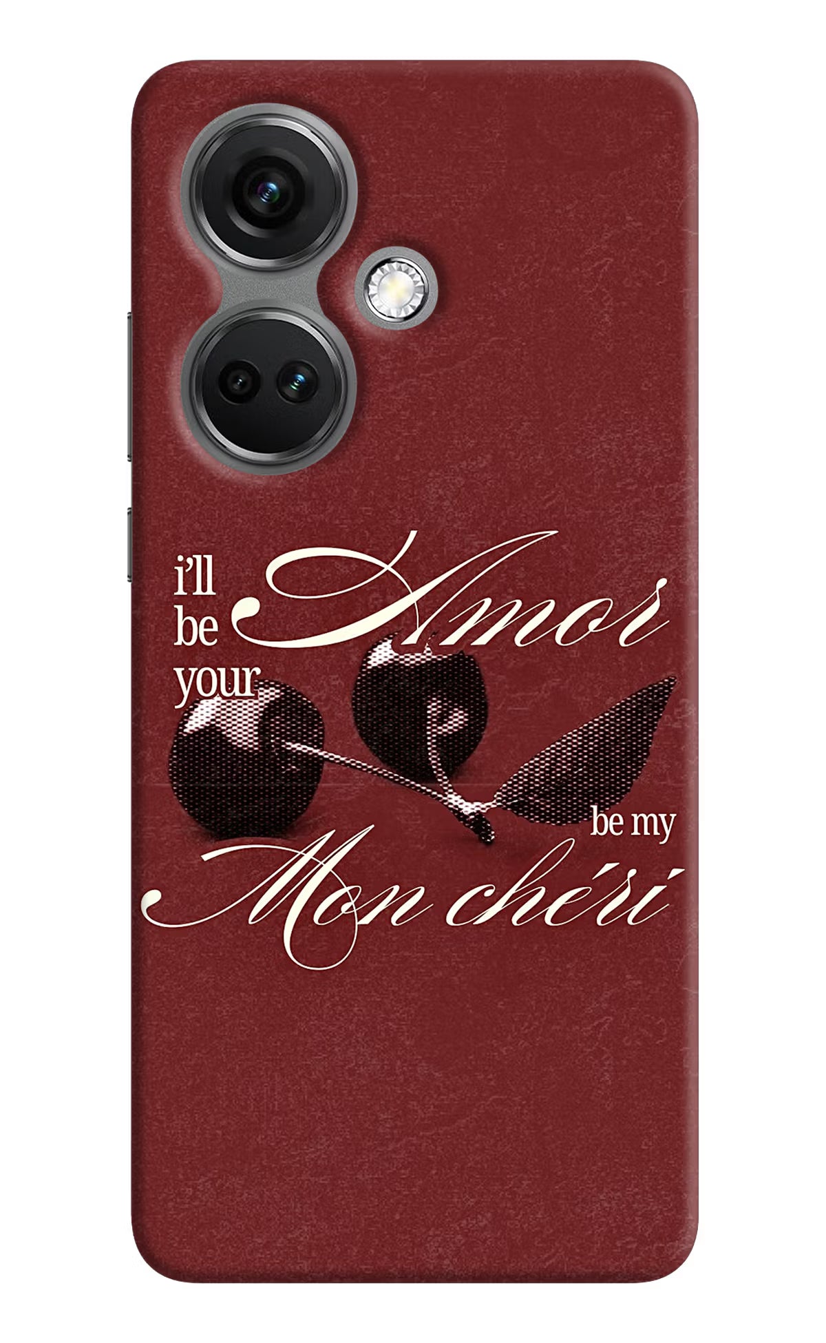 Velvet Cherry OnePlus Nord CE 3 5G Back Cover
