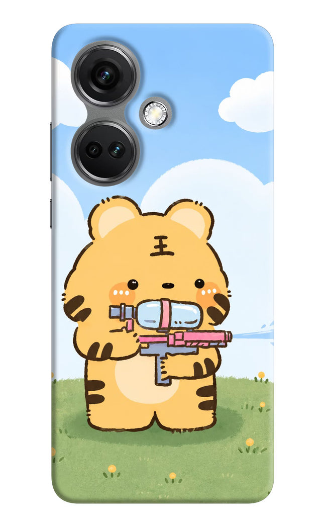 Tiger Treat OnePlus Nord CE 3 5G Hard Case Back Cover by Casekaro