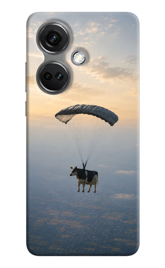 Skydiving Cow OnePlus Nord CE 3 5G Hard Case Back Cover by Casekaro